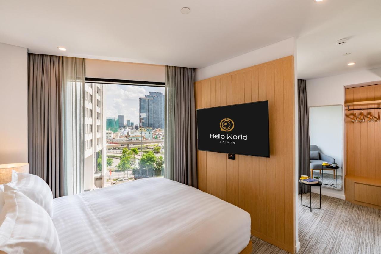 Hotel Hello World Saigon Ho-Chi-Minh-Stadt Exterior foto